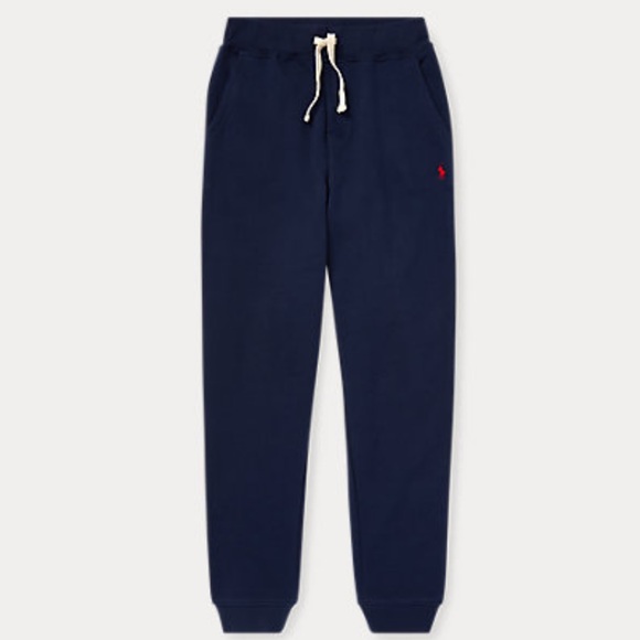 Polo Ralph Lauren Other - ‼️POLO RALPH LAUREN joggers dark blue x red logo‼️